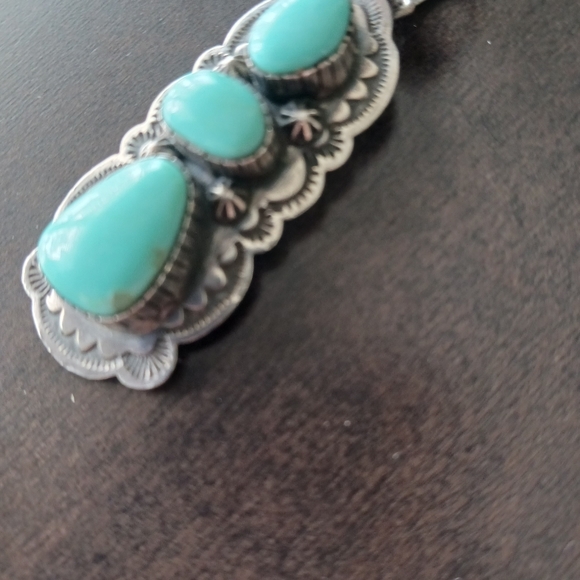 B Johnson sterling pendant turquoise - Picture 4 of 4